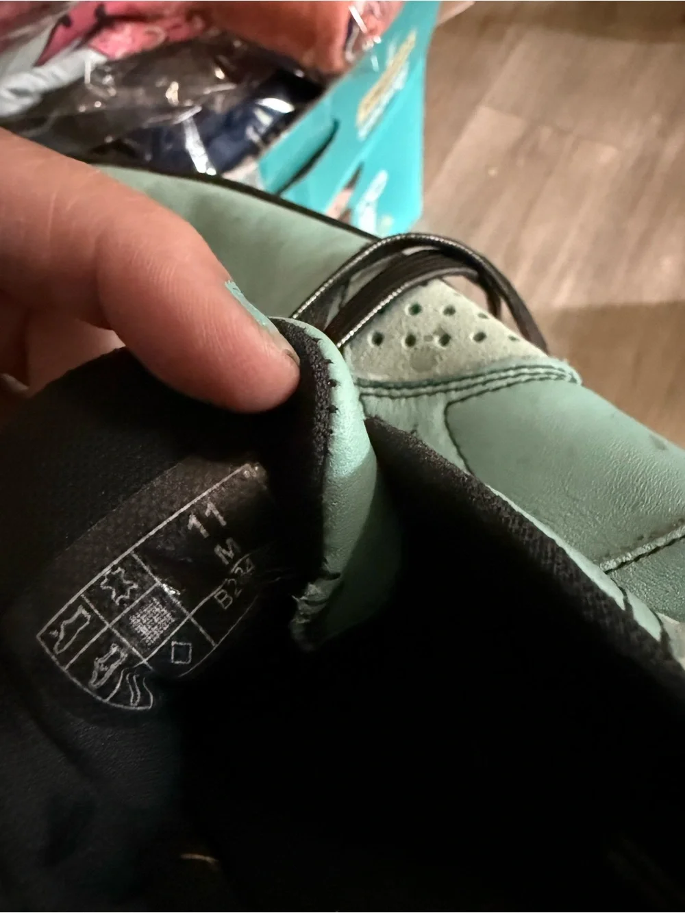 SAS Men's Teal Lace-Up Sneakers